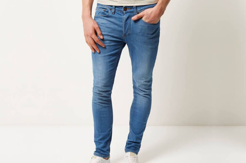 Mens Tapered Jeans