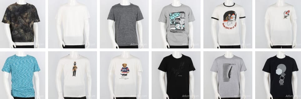 Different types of tees