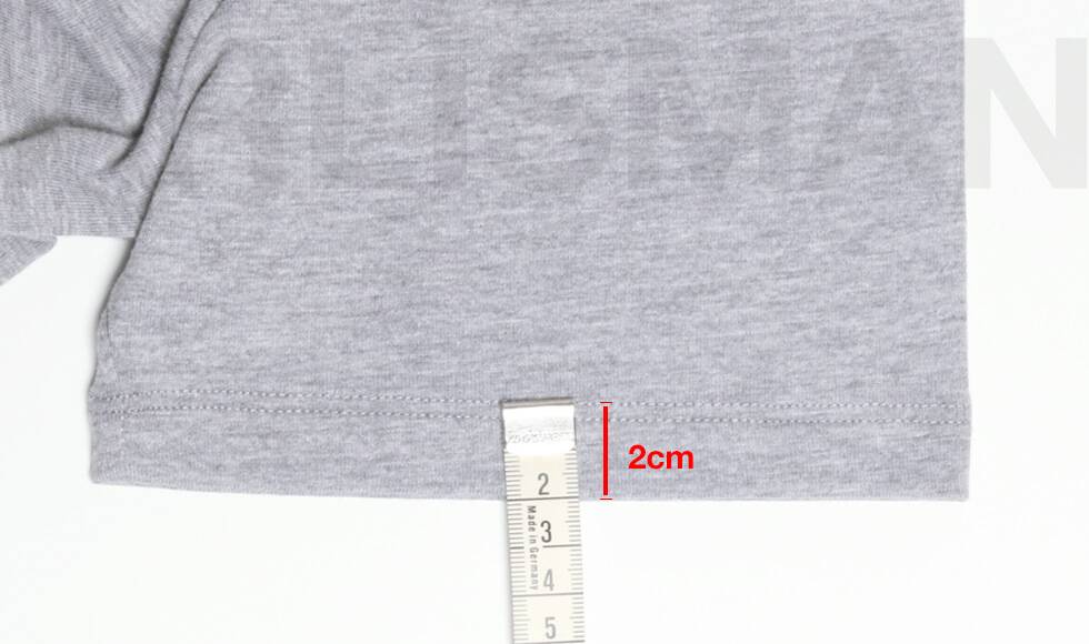 Tees detail for clothes manufacturers